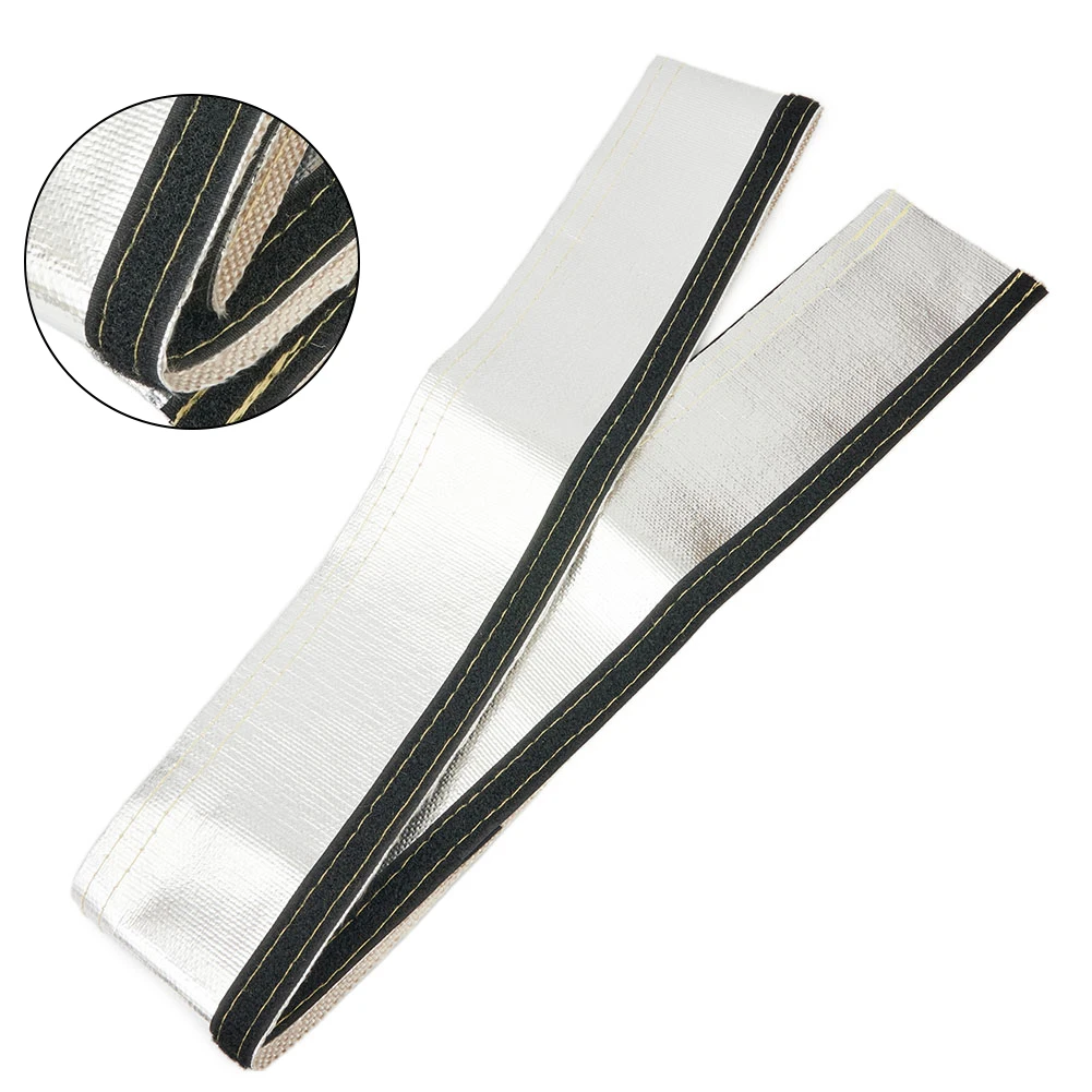 Intake Tubes Protect Cover Heat Shield Sleeve Protect Cover Aluminum Foil Heat Resistant Part Portable Practical