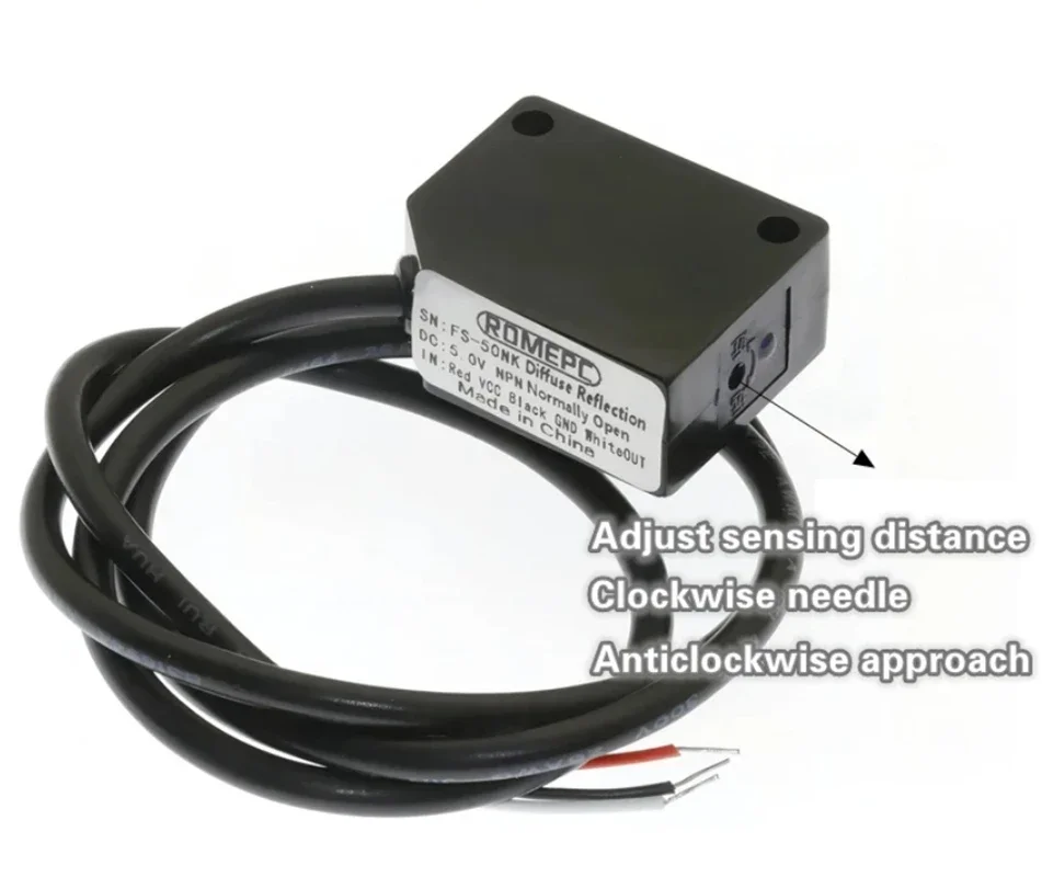 FS50NK FS80NK Infrared diffuse reflection sensor NPN photoelectric ...