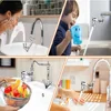 Metal 1080° Universal Rotation Faucet Sprayer Head for Faucet Extender Aerator Bubbler Nozzle Kitchen Tap Washbasin Robot Arm 6