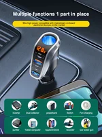 66W Car Charger Adapter Super Fast Charging Expansion Port Converter for iPhone Xiaomi Huawei Adapter Plug USB Interface Socket 2