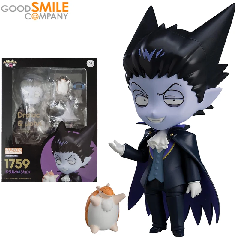 

100% Original Orange Rouge Good Smile Nendoroid GSC 1759 Draluc John Kyuuketsuki Sugu Shinu Anime Figure Model Action Toys Gifts