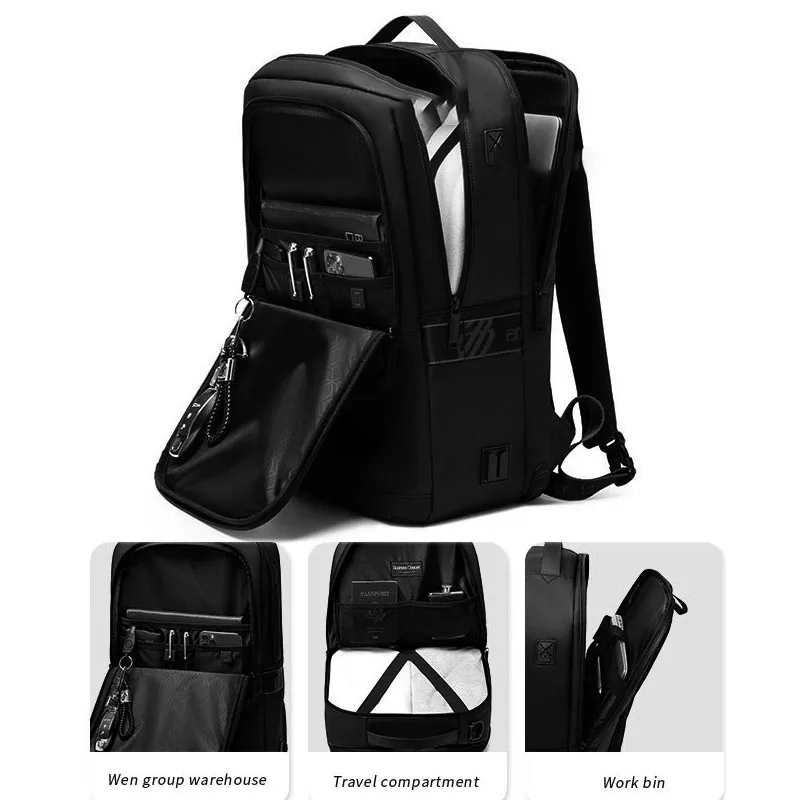 ARCTIC HUNTER 23New Combo Backpack Large Capacity Outdoor Travel