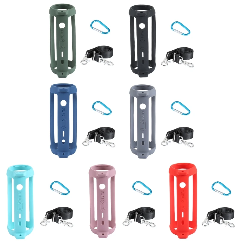 Silicone Protective Travel Cover with Shoulder Strap Hook