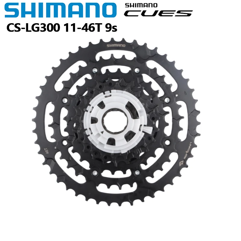 Shimano CUES LG300 Cassette LG700 CS-LG400 11-45T 11-50T 11Speed CS-LG300 9S 11-36T 10S Linkglide Cassette MTB Bike Bicycle K7 bicycle cassette bicycle sprocket gear bicycle parts bike sprocket bike freewheel