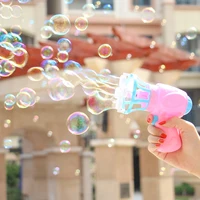 Electric Bubble Machine Kids Toys Bubble Gun Blaster Children Automatic Bubble Blowing Toy Summer Outdoor Play for Girl Boy Gift 2