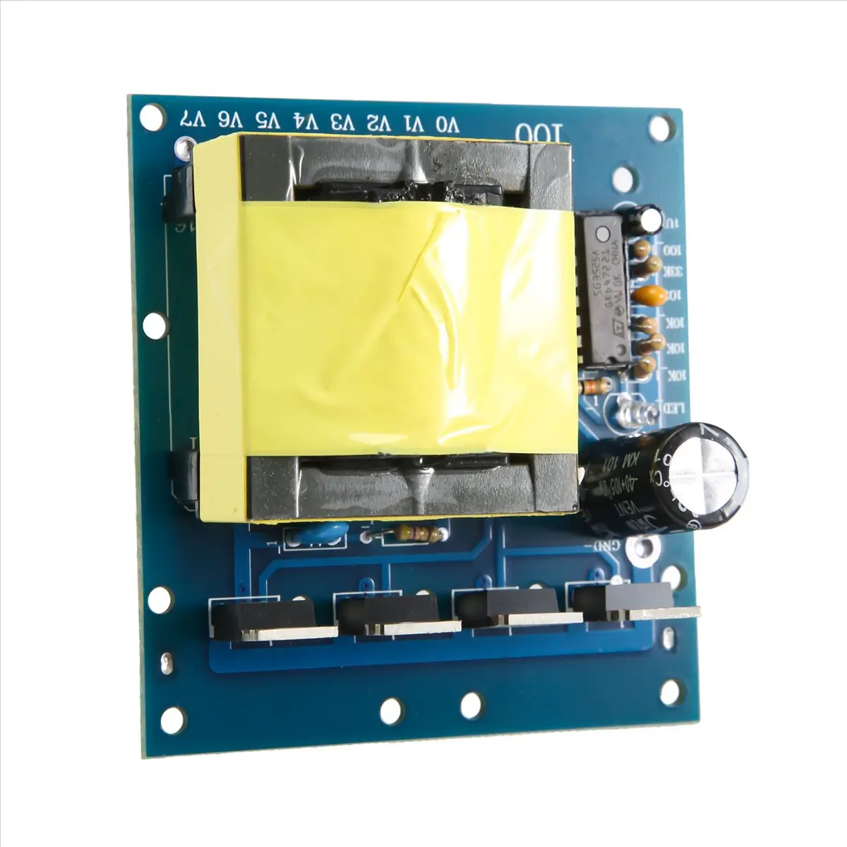 (A23G) DC 12V에서 AC 220V 380V 500W 1000W 인버터 부스트 보드 변압기 전원 자동차 컨버터 모듈(500W)