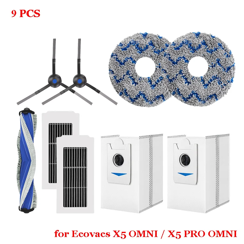 Accesorios Roborock S5 X5 Kit De Repuesto Para Roborock Q10 De 17 Piezas Para Recambios Roborock