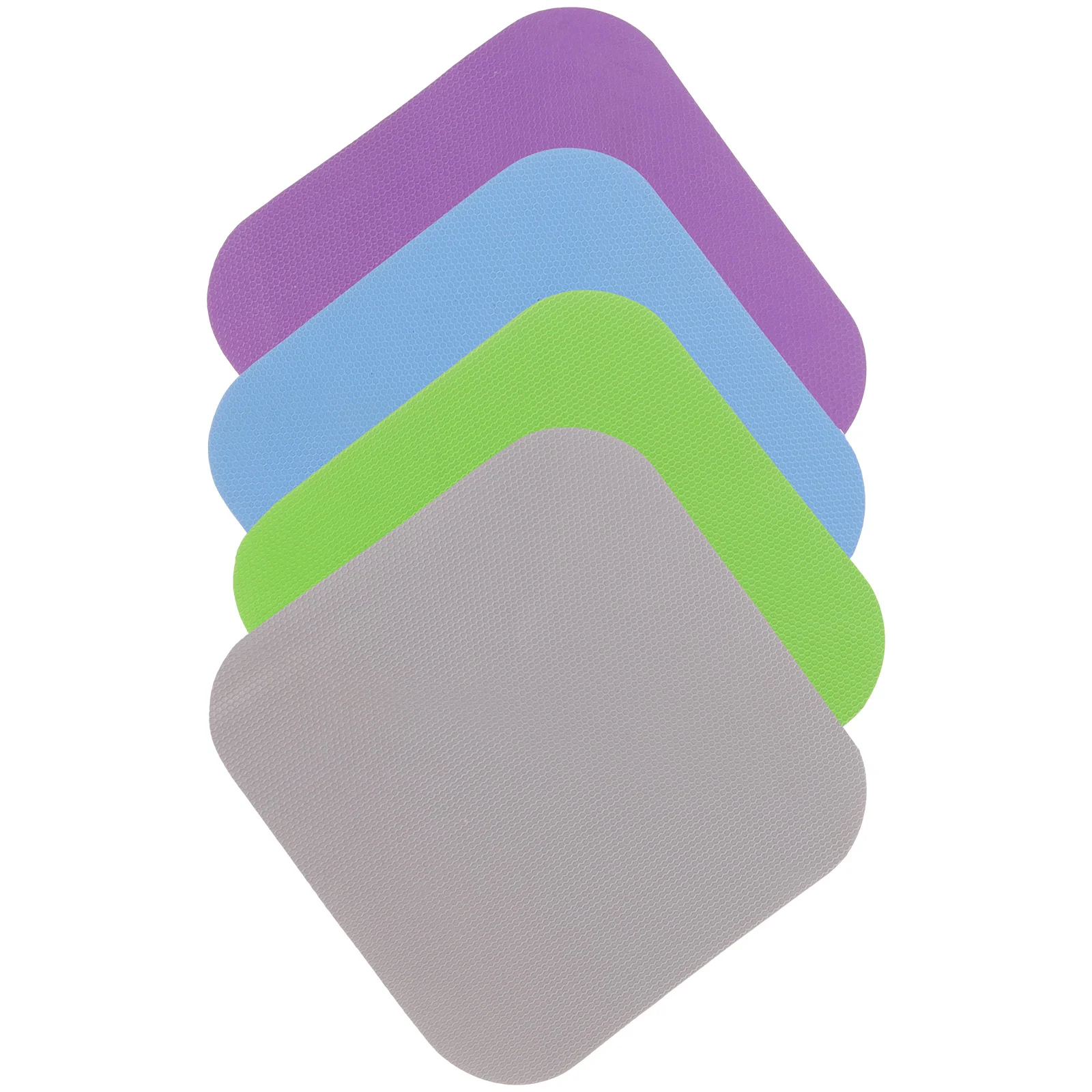 

Rubber Bottle Opening Mat Kitchen Gadget Household Opener Pads Rubber Mats Square Coasters Clamp Jar Lid Gripper Green