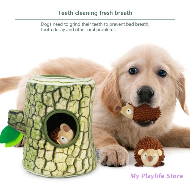 Plush Dog Toys Interactive Dog Puzzle Toys Cute Sloth Teething Chew Squeaky Dog  Toys For Small Medium Large Dogs