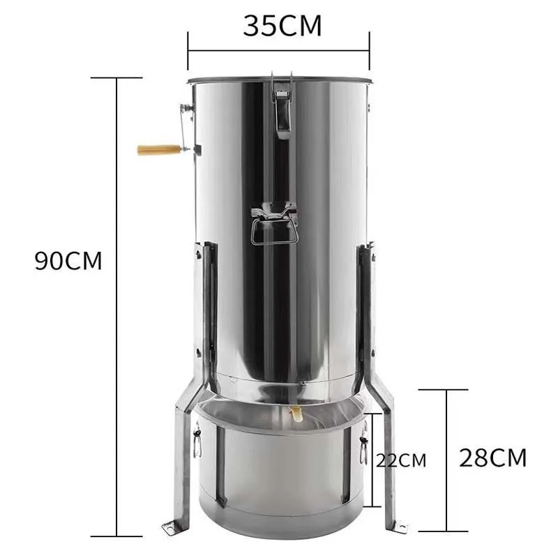 2 Frame Metal Honey Extractor main image 0