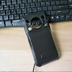 Custodia per telefono in silicone con anello di supporto resistente e copertura in TPU morbido