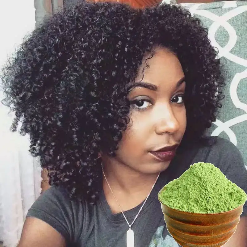 OrganicBlackHennaNaturalHairDyePowderMoroccan100NaturalHair