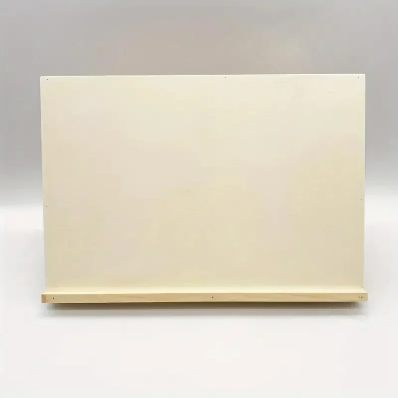Foldable Wooden Art Stand - Portable Easel with Tilted Writing Board for Drawing and Painting