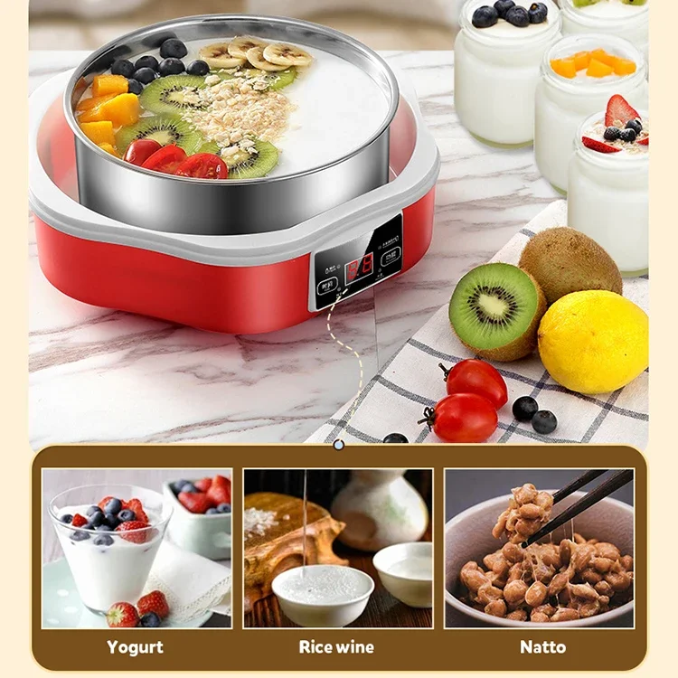 Home Kitchen Appliances Rice Wine Yogurt Making Machine Mini Electric Automatic Yogurt Maker