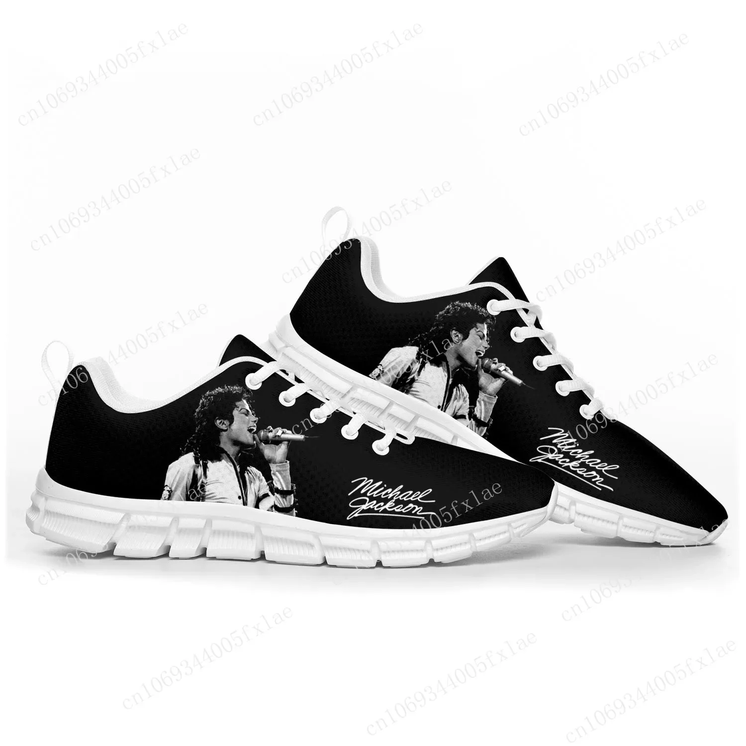 

Michael Jackson Pop Singer Dancer Sports Shoes Mens Womens Teenager Kids Children Sneakers Custom High Quality Couple Shoes