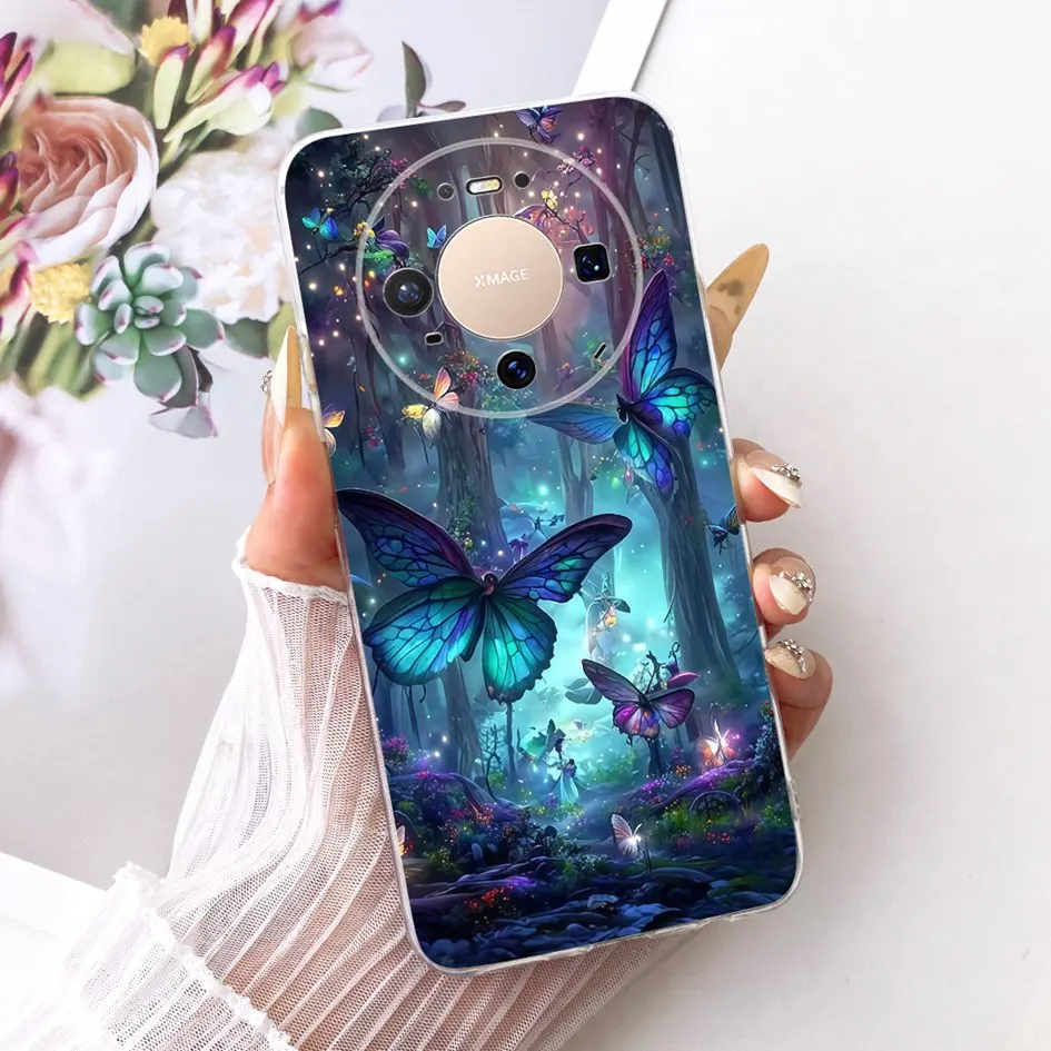 Floral Bowknot Soft Silicone Clear Phone Case - New Fashion 2025 Edition