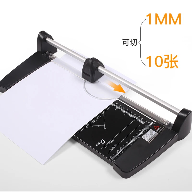 A4 A3 Precision Paper Cutter Paper Knife Photo Trim Diy Scrapbook Portable Alloy Cutting Tool Cutting Pad Home Office Supplies