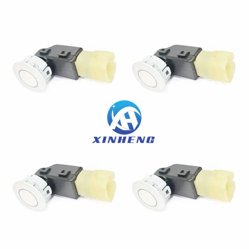 

4PCS PZD61-00011-A0 PSD61A1A1 PDC Parking Sensor White For TOYOTA PRADO RAV4