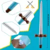 Inflatable Sword Inflatable Pirate Sword Pirate Theme Party Favor for Birthday SwimPool Party Cosplay Costume Accessorie,24 Inch 2