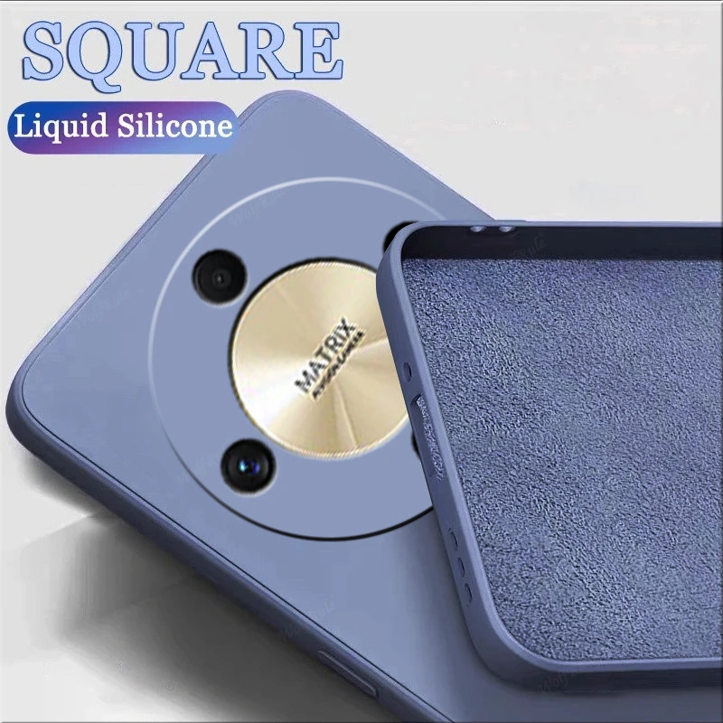 Per Honor X9B Custodia Cover Huawei Honor X9B X7B X8 X6S X7A X9A X8A Capas Antiurto Posteriore Silicone Liquido Tpu Soft Fundas Honor X9B