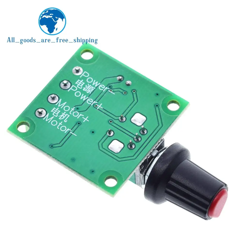 TZT DC 1.8V 3V 5V 6V 12V 2A PWM Motor Speed Controller Low Voltage Adjustable Drive Module dc motor speed controller,motor speed controller,electric motor speed controller