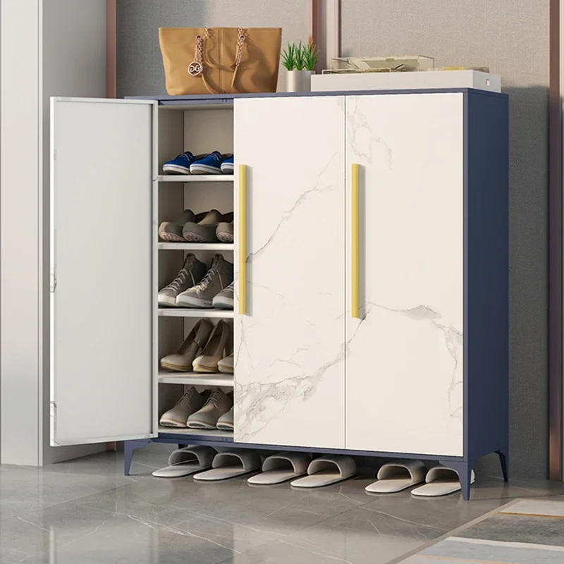 

Rack Balcony Shoe Cabinets Display Corridor Vertical Multilayer Shoe Cabinet Nordic White Living Room Armario Zapatero Furniture