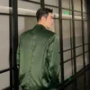 Spring New Niche Casual Temperament Suit  Fashion Loose High Street Loose Overcoat Long Pants Men Trousers Set Male Clothes 4