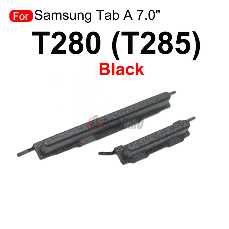 1개 사이드 키 버튼 전원 켜기/끄기 볼륨 키 삼성 갤럭시 탭 A 7.0인치 T285 T280 교체 부품