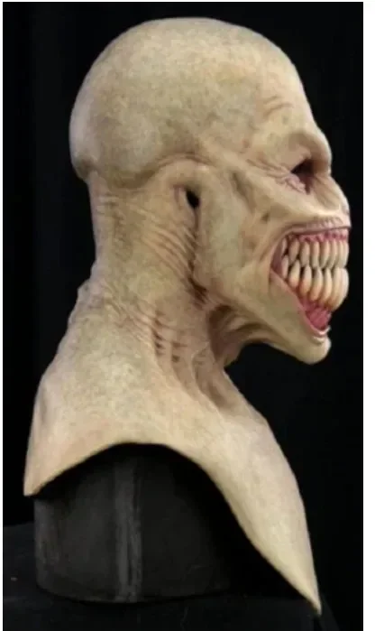 Cosplay Gruseliges Monster Big Mouth Teeth Chompers Latexmasken Halloween Party Gruselige Kostüm Requisiten Horror Clown Maske – Detail 4