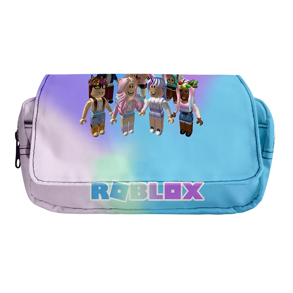 3D New Products Peripheral ROBLOX Double-layer Pencil Case Pencil Case  Primary and Secondary School Student Stationery Box - AliExpress