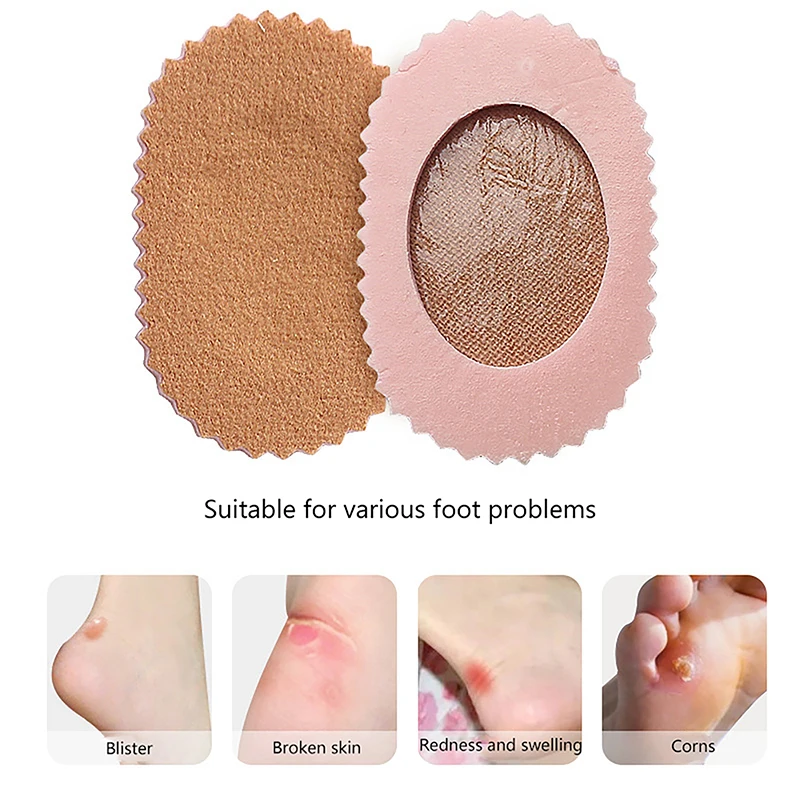 

Pads Corn Protectors Patch Calluses Plantar Warts Plaster Medical Sticker Toe Protector Foam Round Chicken Eye Patch Pink Latex