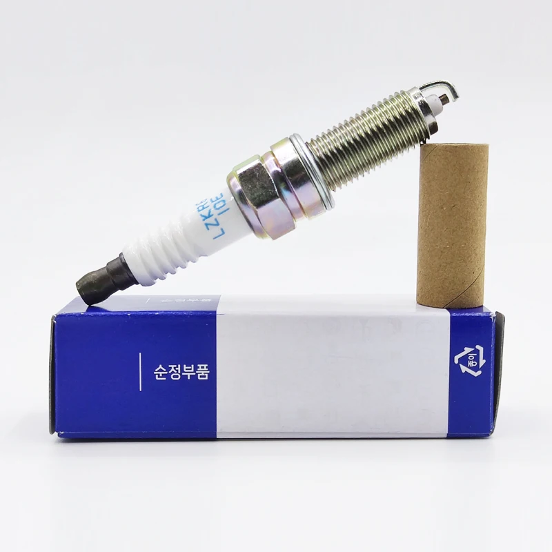 4PCS 1885810090 LZKR6B10E Normal Spark Plug For Kia Rio 2012 2017