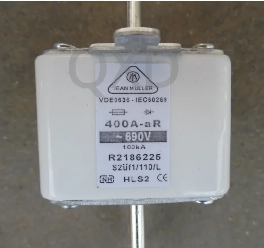 

Fuses: R2186225 400A 690V HLS2 R2186921 630A 6 HLS2