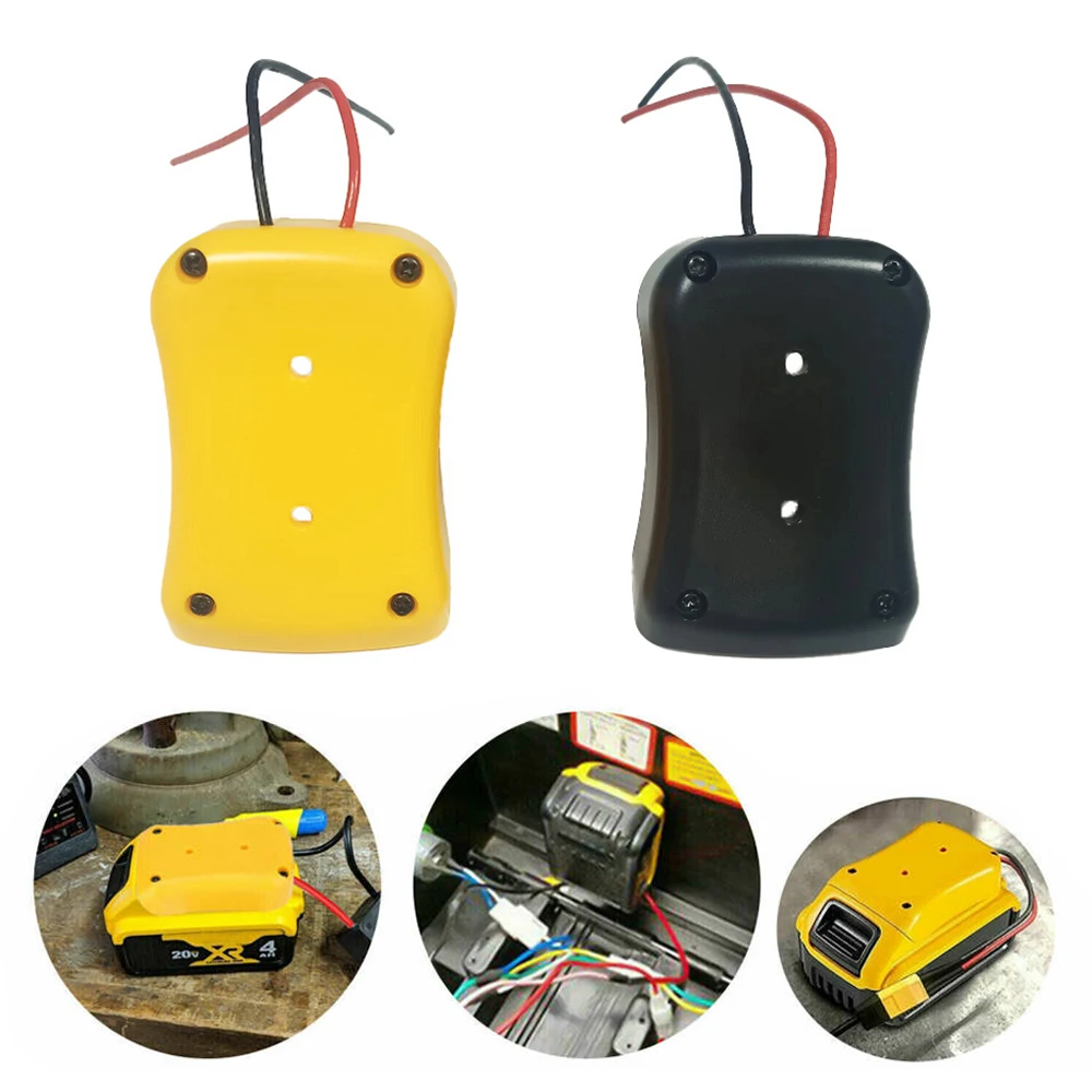 

For Dewalt 18V/20V Max Battery Adapters Dock Power DIY Battery Converter Connector 12AWG Home Power Tools Parts Replacement
