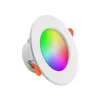 Tuya Recessed Round Light Energy-Saving LED Smart Light Bluetooth-compatible Mobile Phone Control Timed for Alexa Google Home 1