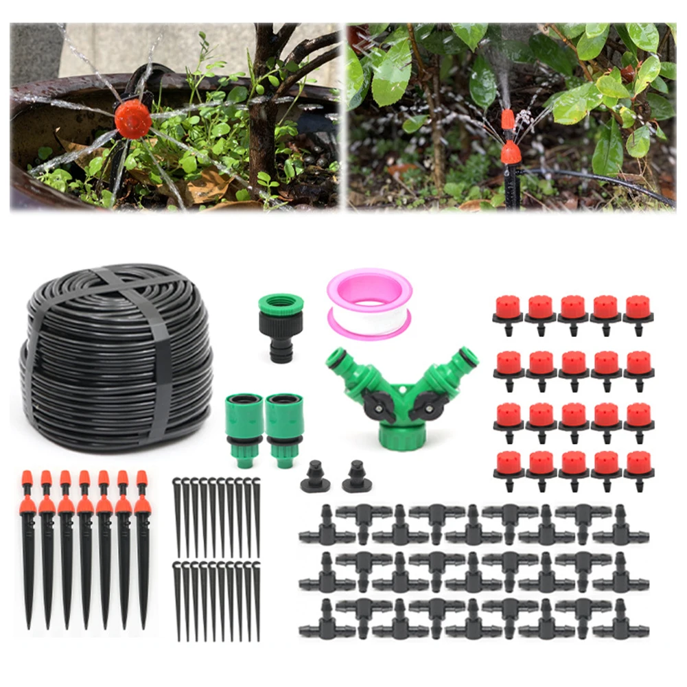 

Drip Irrigation System Plant Watering Set Watering Kits Adjustable Dripper For Irrigation Micro Automatic Garden Watering System