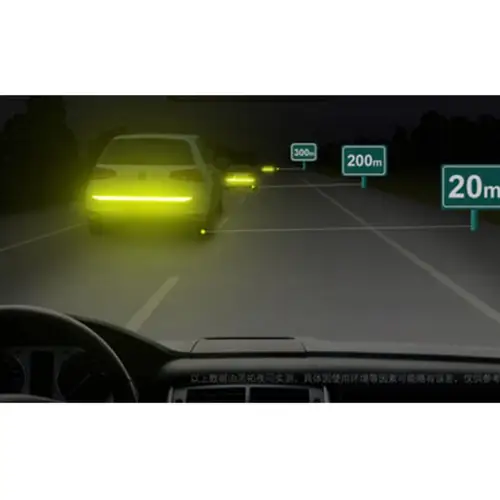 Car Sticker Reflective Warning Safety Tape Anti Collision Warning Reflective Stickers Automobile Trunk Reflectante Accessories - Image 2