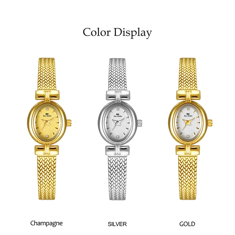 Reloj mujer elegante de pulsera con movimiento de cuarzo lujo_voghion.com