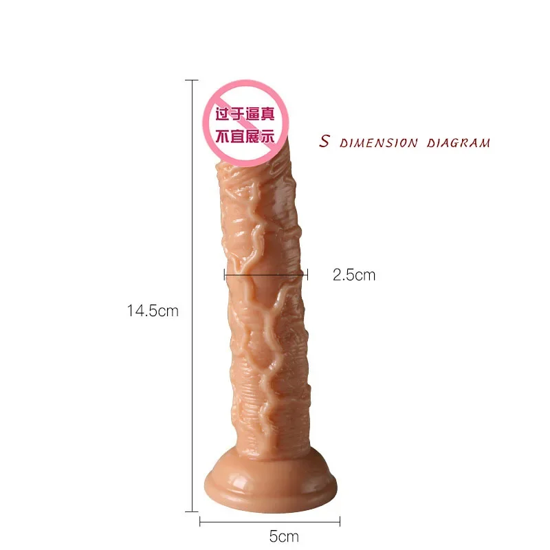 Sex Toys Realistic large jelly dildo female masturbation masturbation vagina clitoris and anus stimulation soft suction cup sex toy sex toys