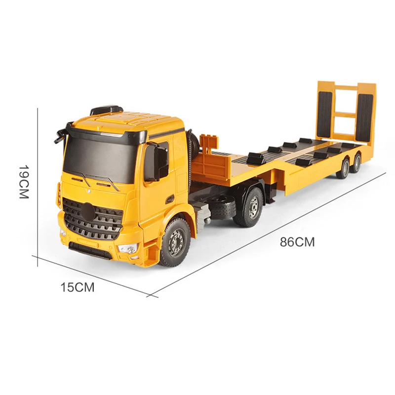 E562 RC camion 2.4Ghz télécommande modèle de voiture Arocs Construction  radiocommandé Machine à plateau plat jouet camion remorque jouets pour  garçon - AliExpress