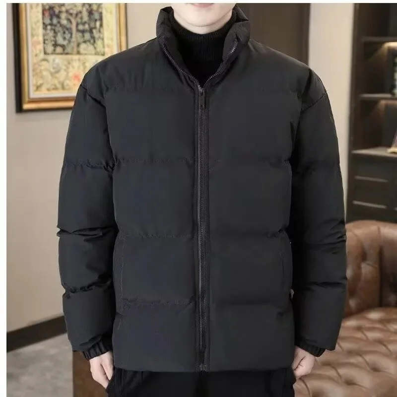 الشتاء سميكة الوقوف طوق الرجال أسفل سترة قطن رائجة...