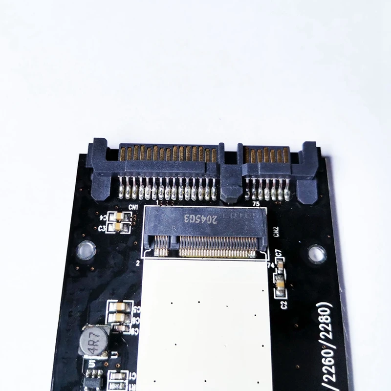

M.2 NGFF To SATA Adapter Solid State Drive SSD Converter Card 2230-2280 For PC Laptop