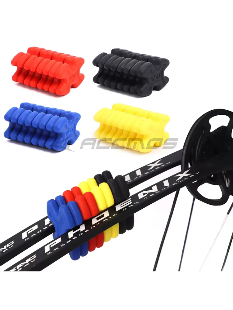 Archery Bow Stabilizer Set Compound Bow Limb Stabilizer Rubber Damping