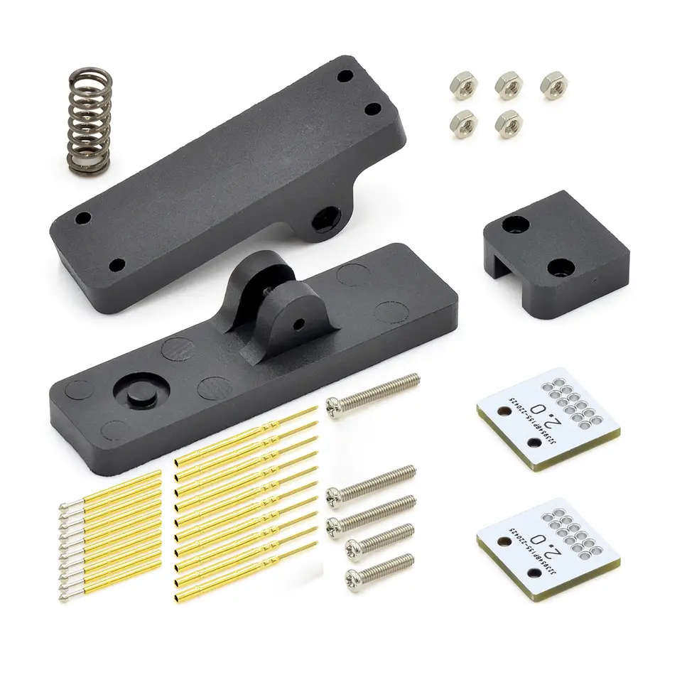 2.54mm 2.0mm 1.5mm 1.27mm PCB Clip Clamp Fixture Probe Pogo Pin Download Program Burn DIY image 4