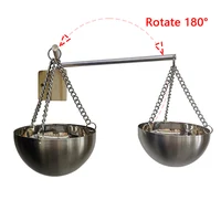 ชามซาวน่าสแตนเลส ชามอโรมา ถ้วยชามน้ํามันหอมระเหย อุปกรณ์ห้องซาวน่า ชามน้ํามันหอมระเหยอโรมา ห้องอบไอน้ํา 5