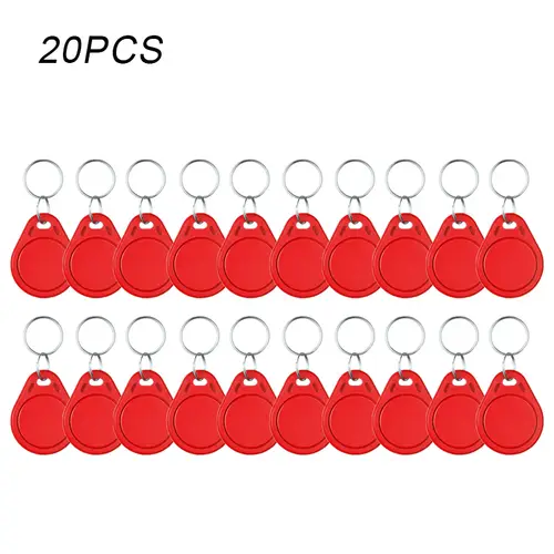 UID 5/10/20PCS 13.56Mhz RFID Replaceable write smart token Multi-colour Copy Keychain Write Copy Clone Clasp tag for Mif 1k S50 - Image 11