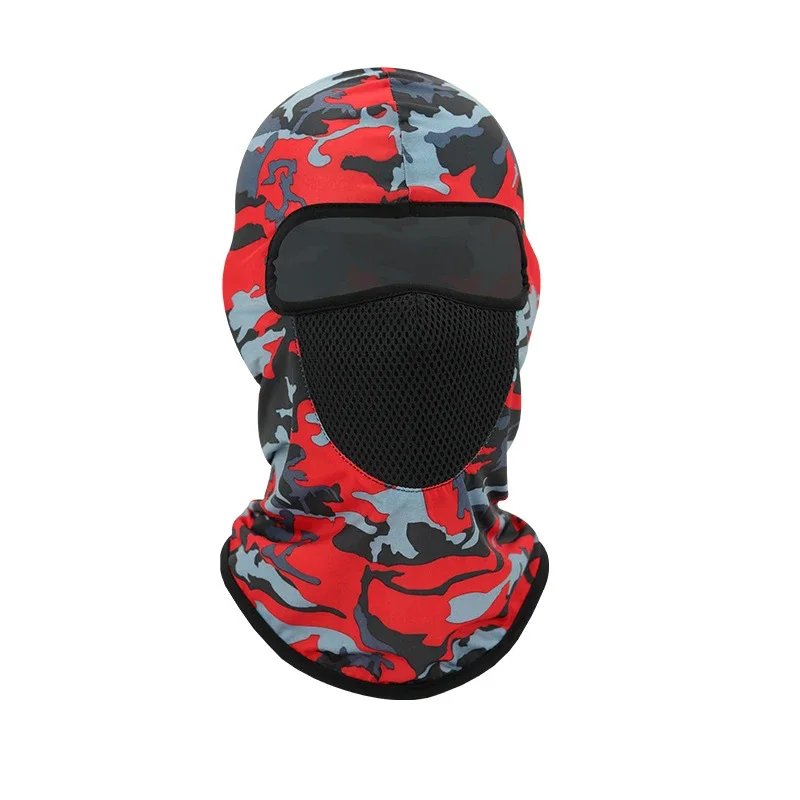 Passamontagna maschera per il viso passamontagna da uomo copertura per il viso protezione UV coperture per il viso integrale passamontagna invernale Unisex