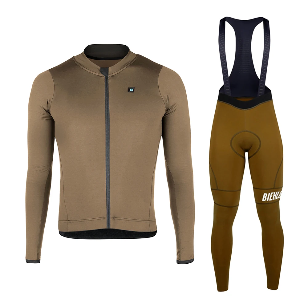 Men Cycling Jersey Set Spring/Autumn Team Bike Breathable Long Clothes Sleeve Suit Comfortable Top Sportswear Pants cycling suit cycling jersey set cycling jersey cycling pants