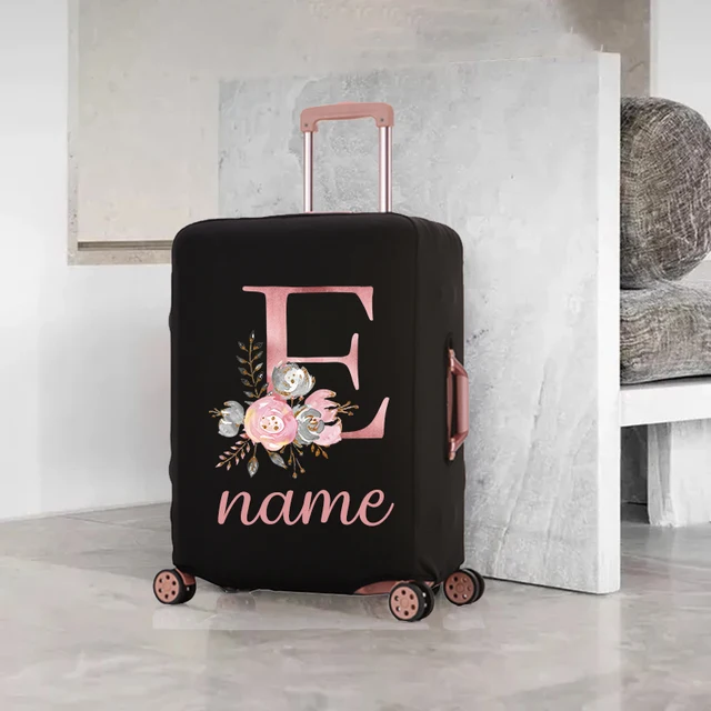 Personalized Travel Luggage Cover – Protective Suitcase Sleeve & Scratch Guard 3