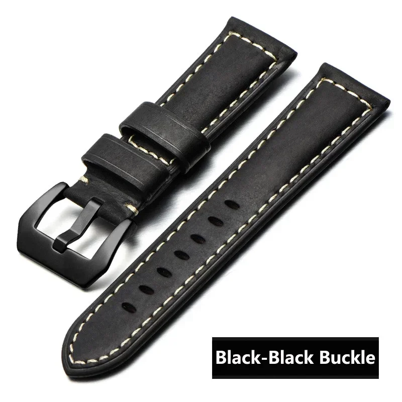 Quick Release Genuine Leather Straps - Premium Retro Band